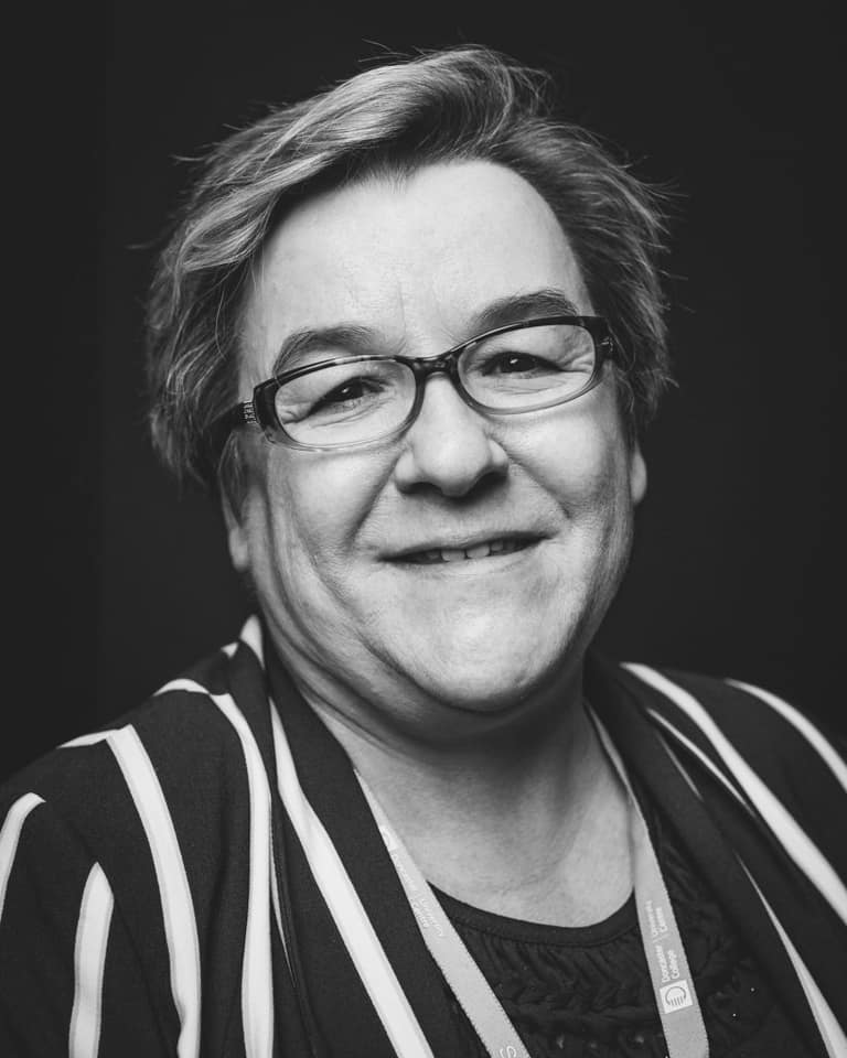 Rachel Maguire photograph in black and white